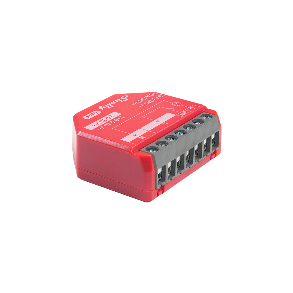 Shelly 1PM Gen4 - rele com medicao de energia e multiprotocolo